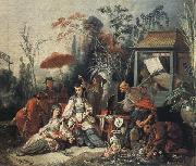 Francois Boucher The Chinese Garden oil painting picture wholesale